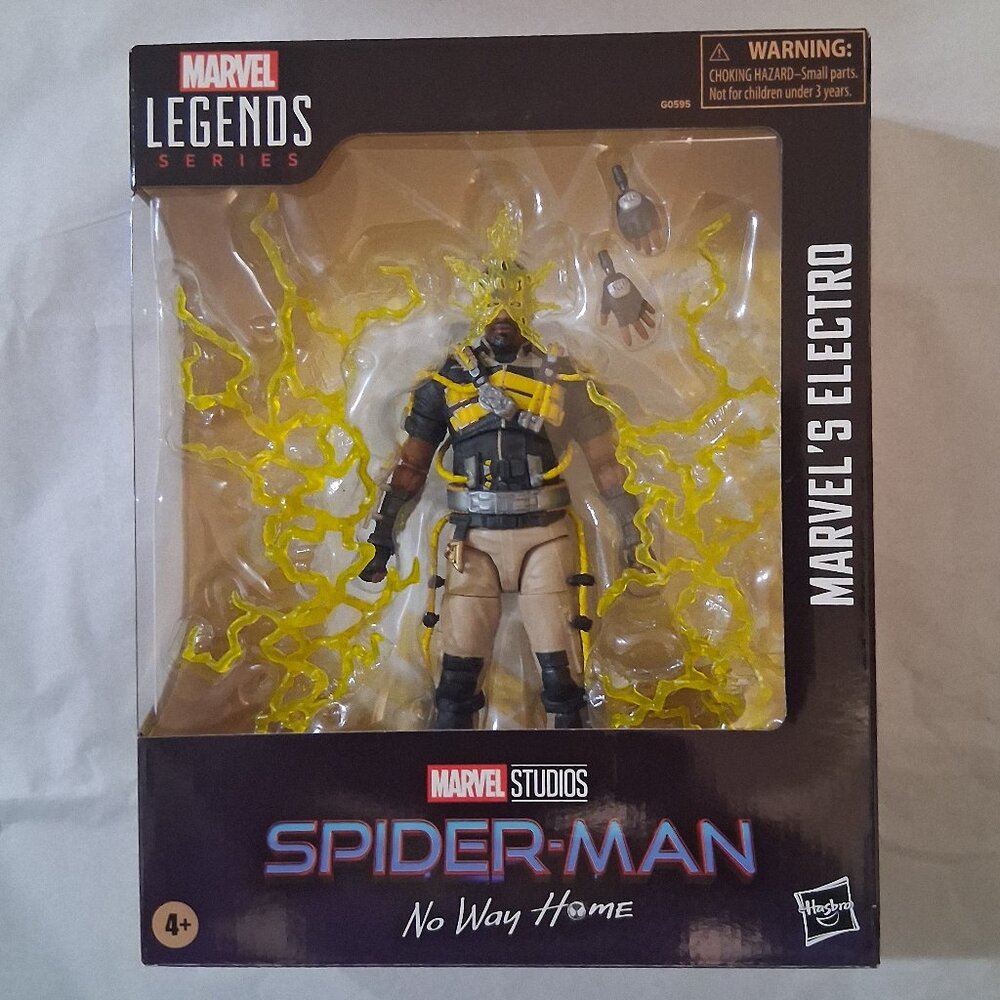Marvel Legends Marvel's Electro, Spider-Man: No Way Home 6 Inch Action Figure